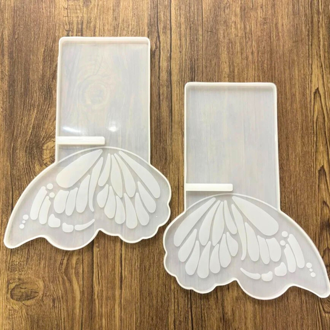 Set of 2 Butterfly Design Book Stand Rehal Mould