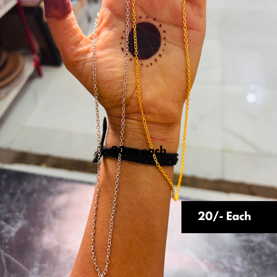 Silver Pendant Chain