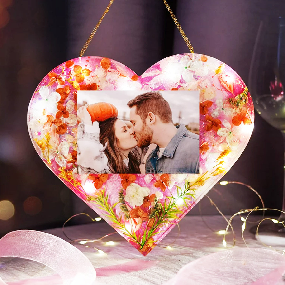 6 Inch Heart PhotoFrame Silicone Mould