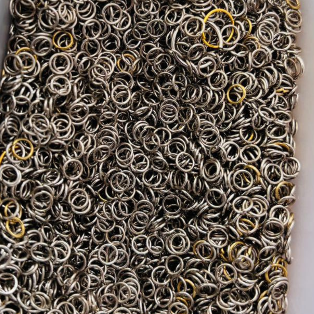 10Grams Silver Plated Small Jump Rings