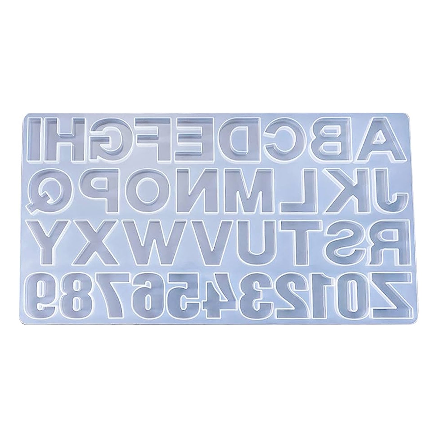 Alphabet Keychain Mould Without Hole