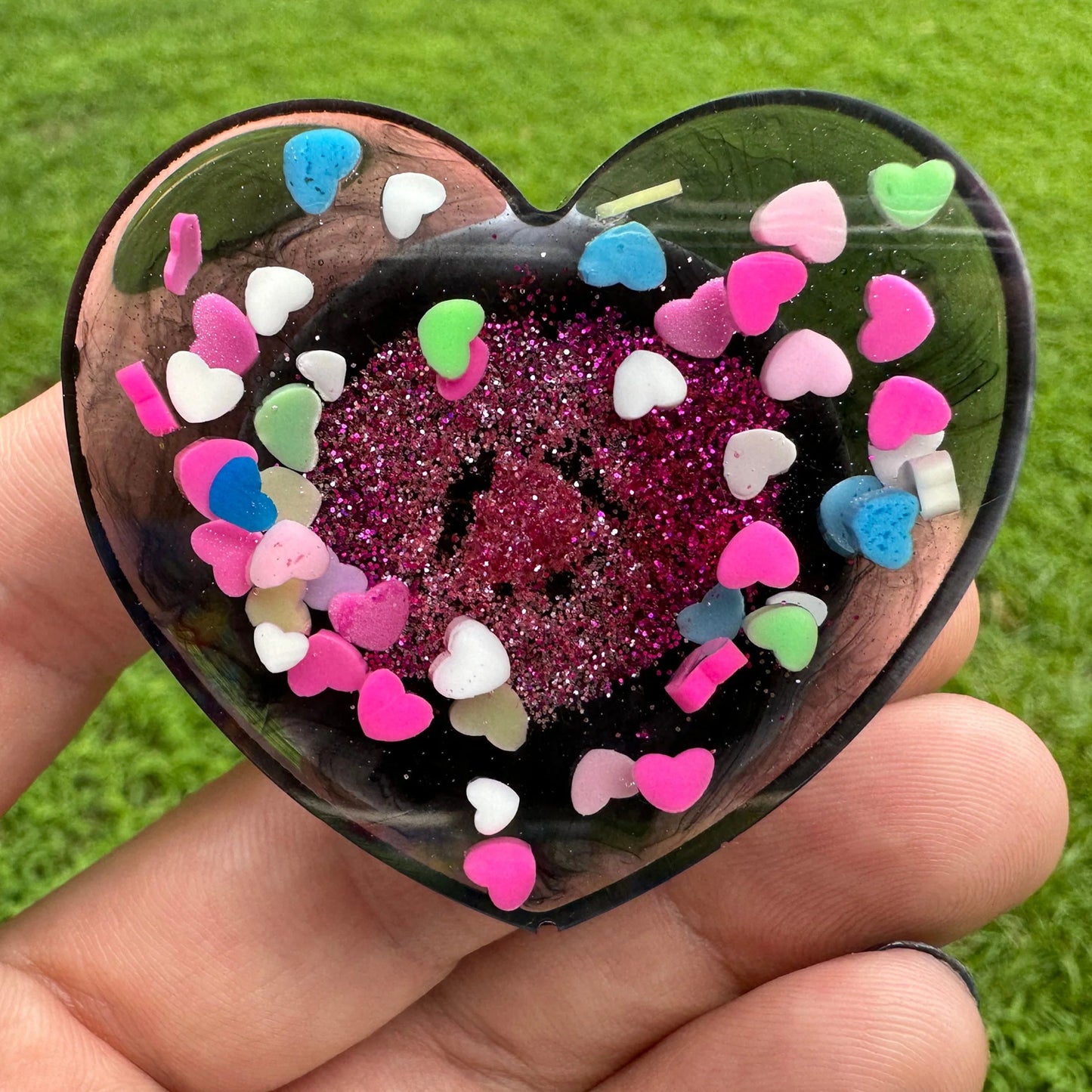Heart Pop Socket Silicone Mould
