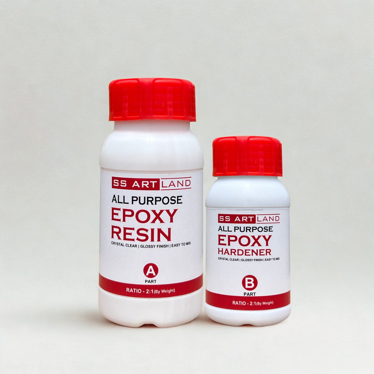 2:1 Ratio Epoxy Resin 300Gram