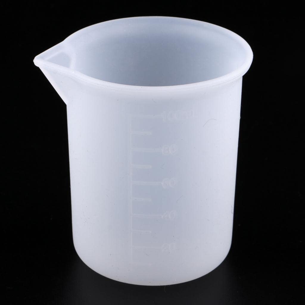 100 ML Mixing Cup With Measuring Mark Silicone Mould