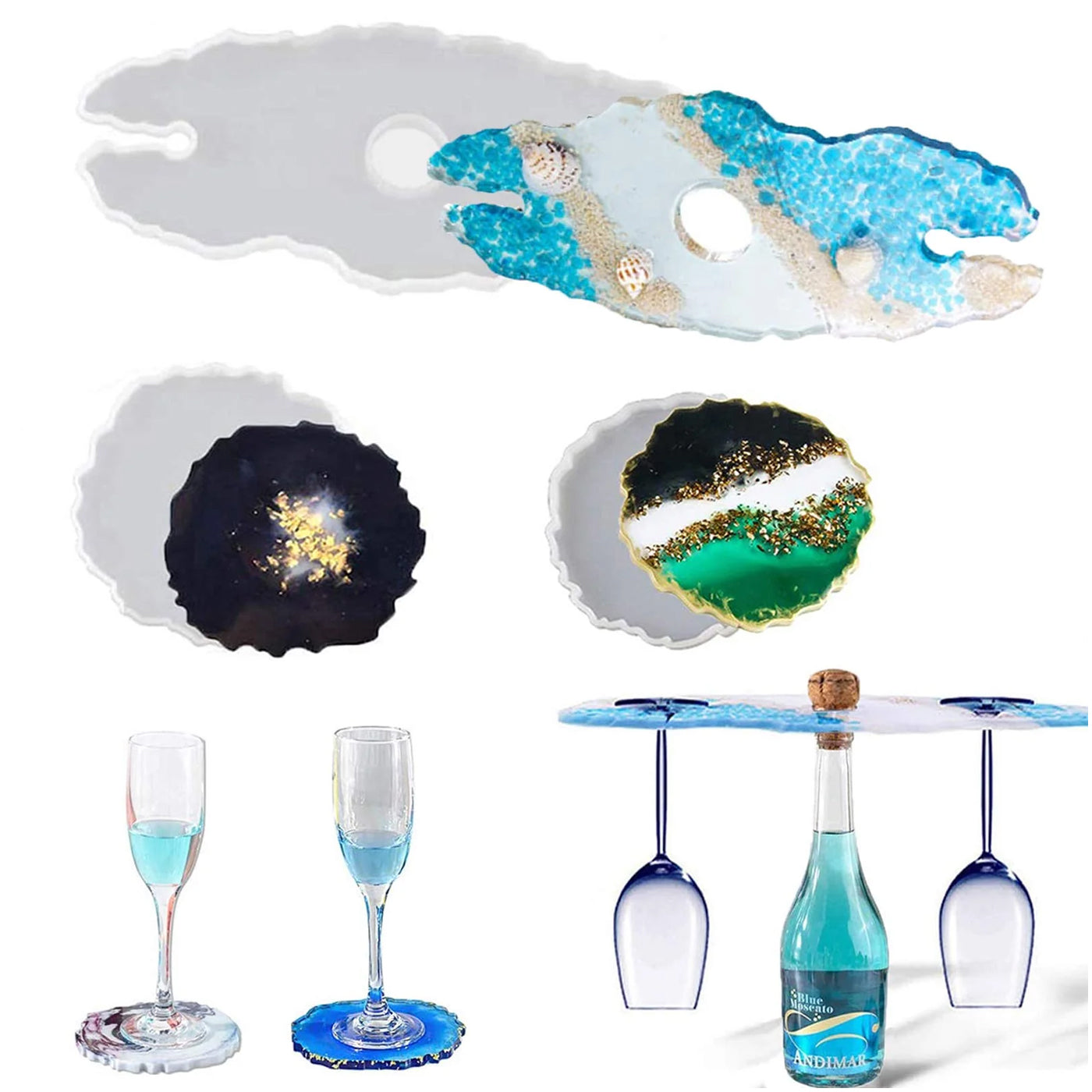 Wine Tray Silicone Mould