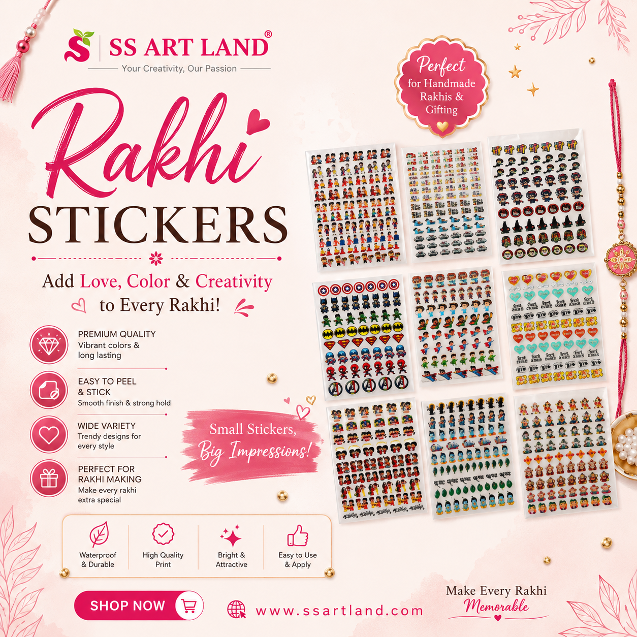 Rakhi Stickers
