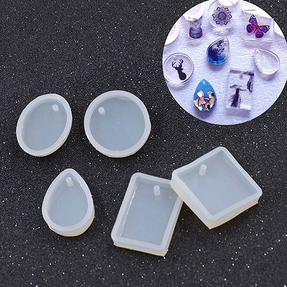 5 Pcs Pendant & Keychain Silcone Mould
