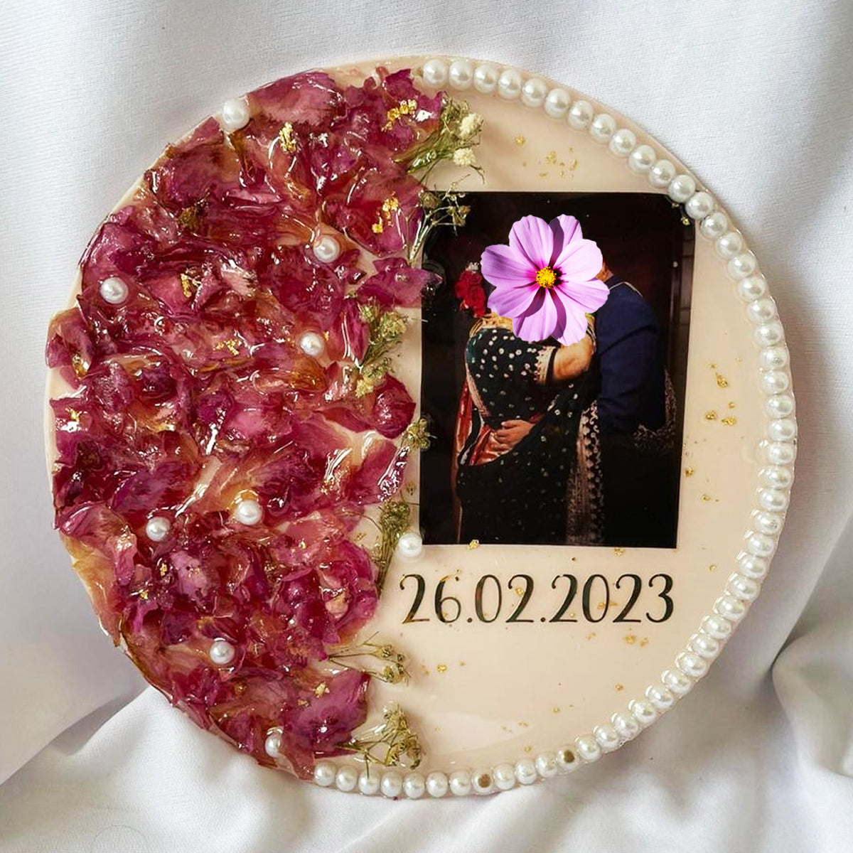 10 Inch Plane Round PhotoFrame Silicone Mould