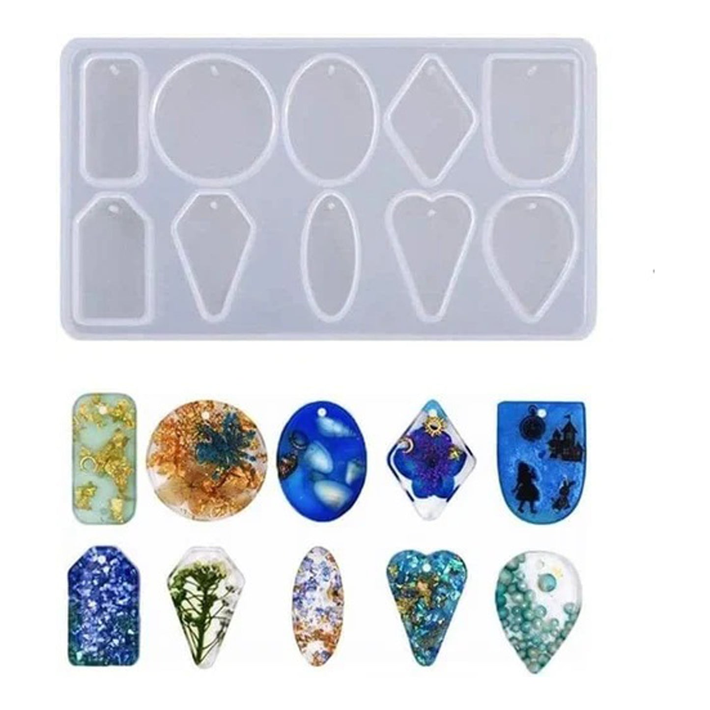10 In 1 Keychain & Pendant Mould