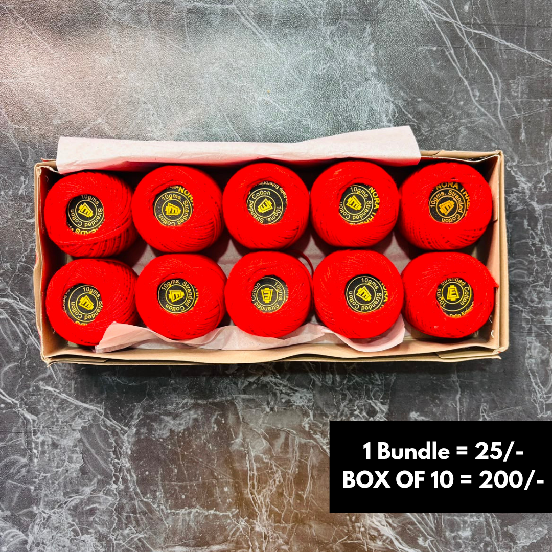 Red Color Rakhi Thread Bundle