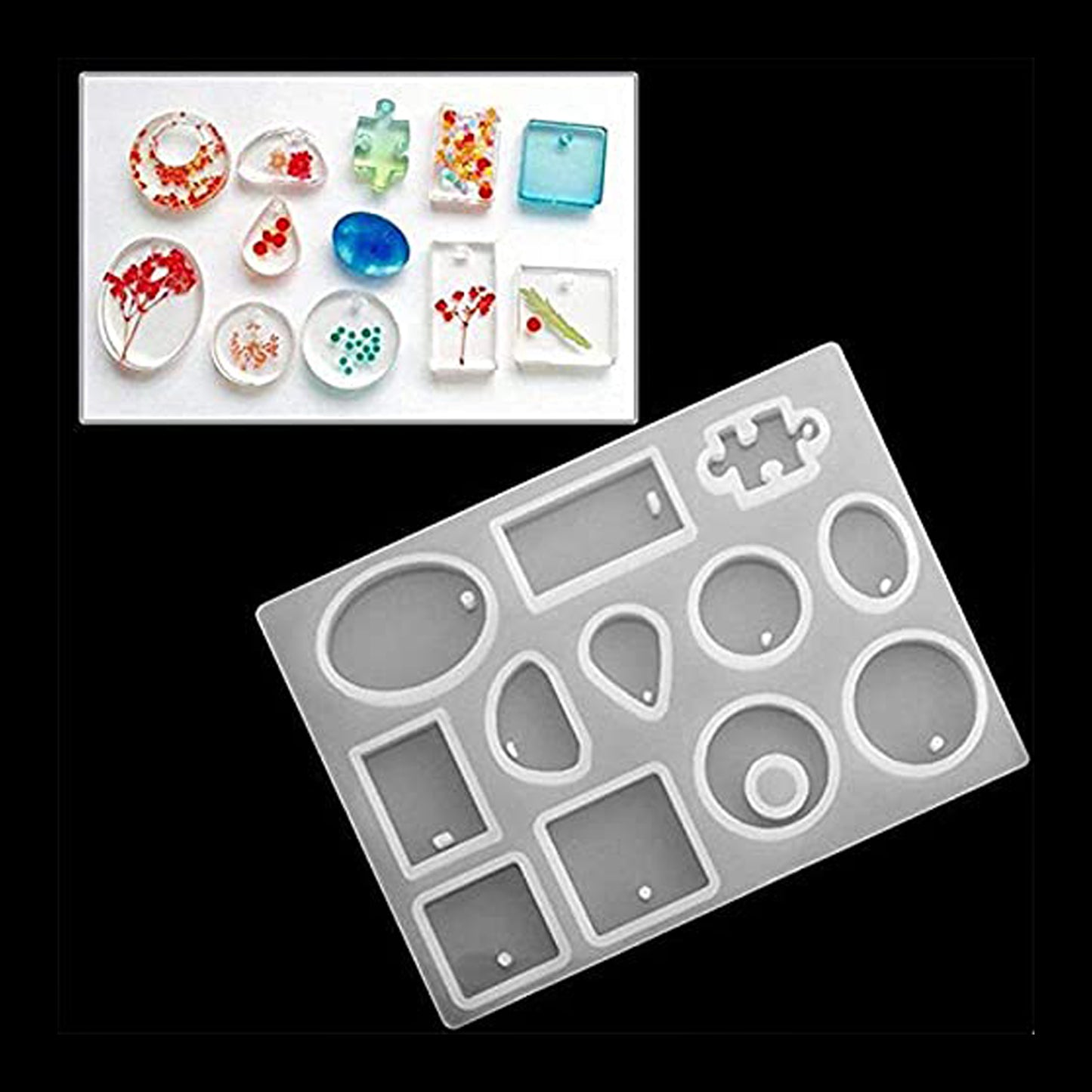 12 In 1 Keychain & Pendant Mould