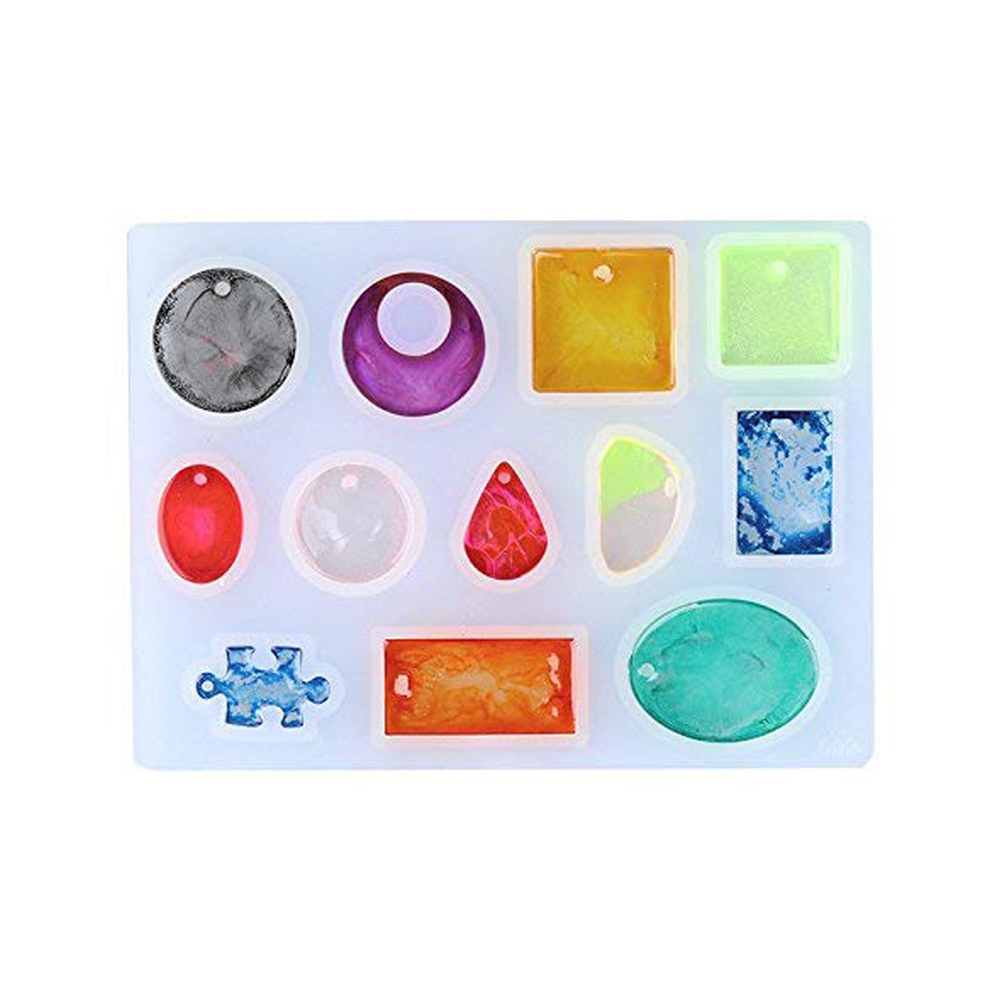 12 In 1 Keychain & Pendant Mould