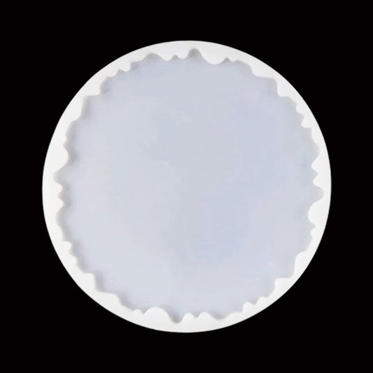12 Inch Round Agate PhotoFrame Silicone Mould