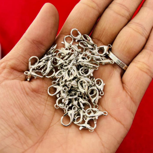 Metal Lobster Clasps Golden / Silver 50pcs Pack