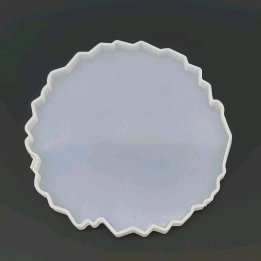 5 Inch PhotoFrame Round Agate Silicone Mould