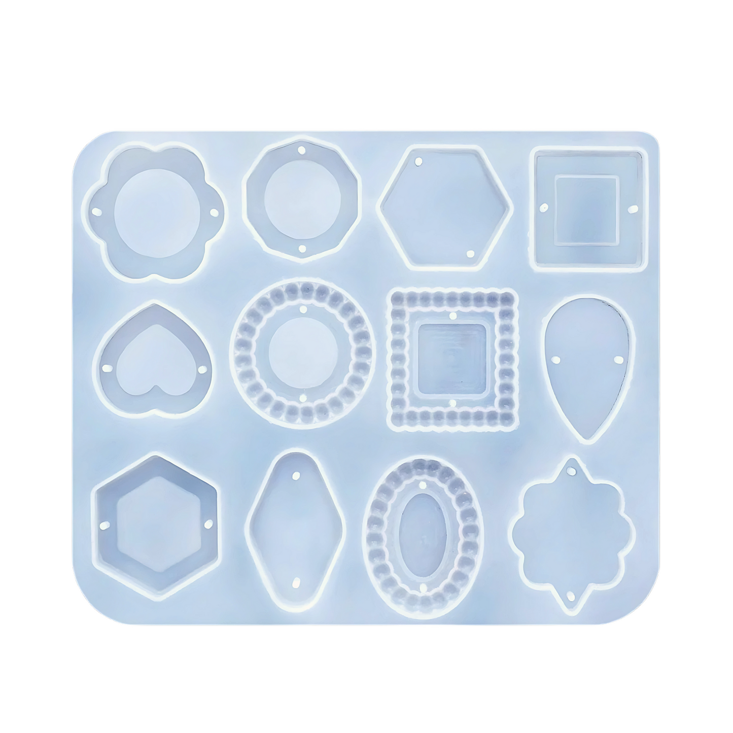 New 12 In 1 Rakhi Bracelet Silicone Mould