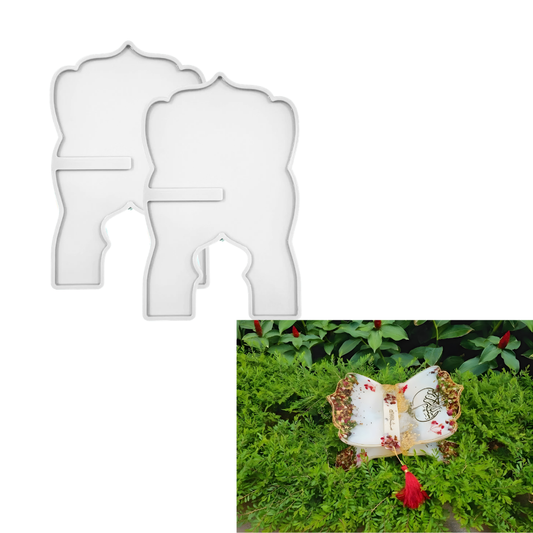 2 Pcs Arch Design Book Stand Rehal Mould