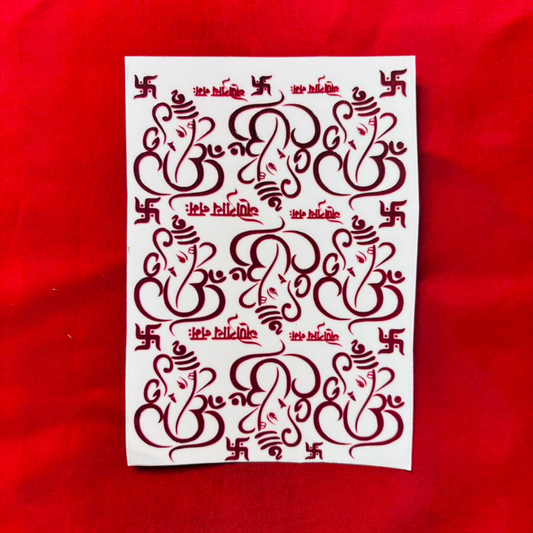 Ganpati UV Sticker