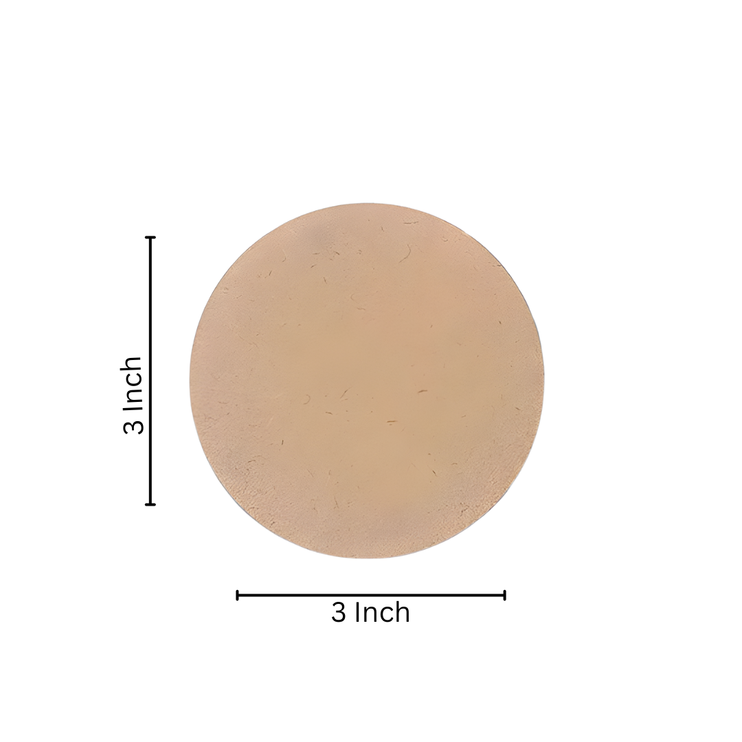 3" To 8" Round MDF Without Hole