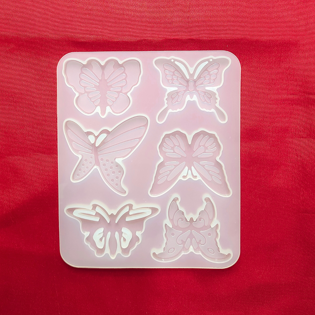 New 6 in 1 3d Butterfly mould