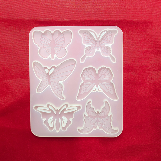 New 6 in 1 3d Butterfly mould