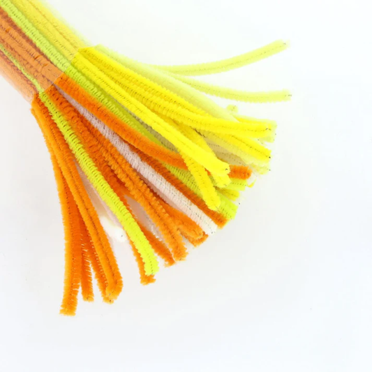 Yellow Mono Color Pipe Cleaner