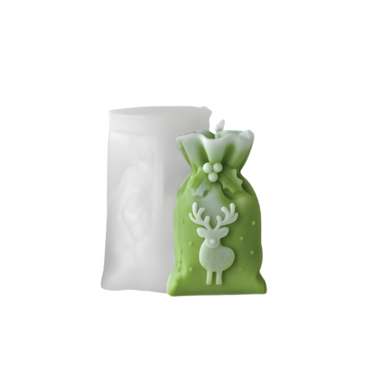Deer Pouch Candle Silicone Mould