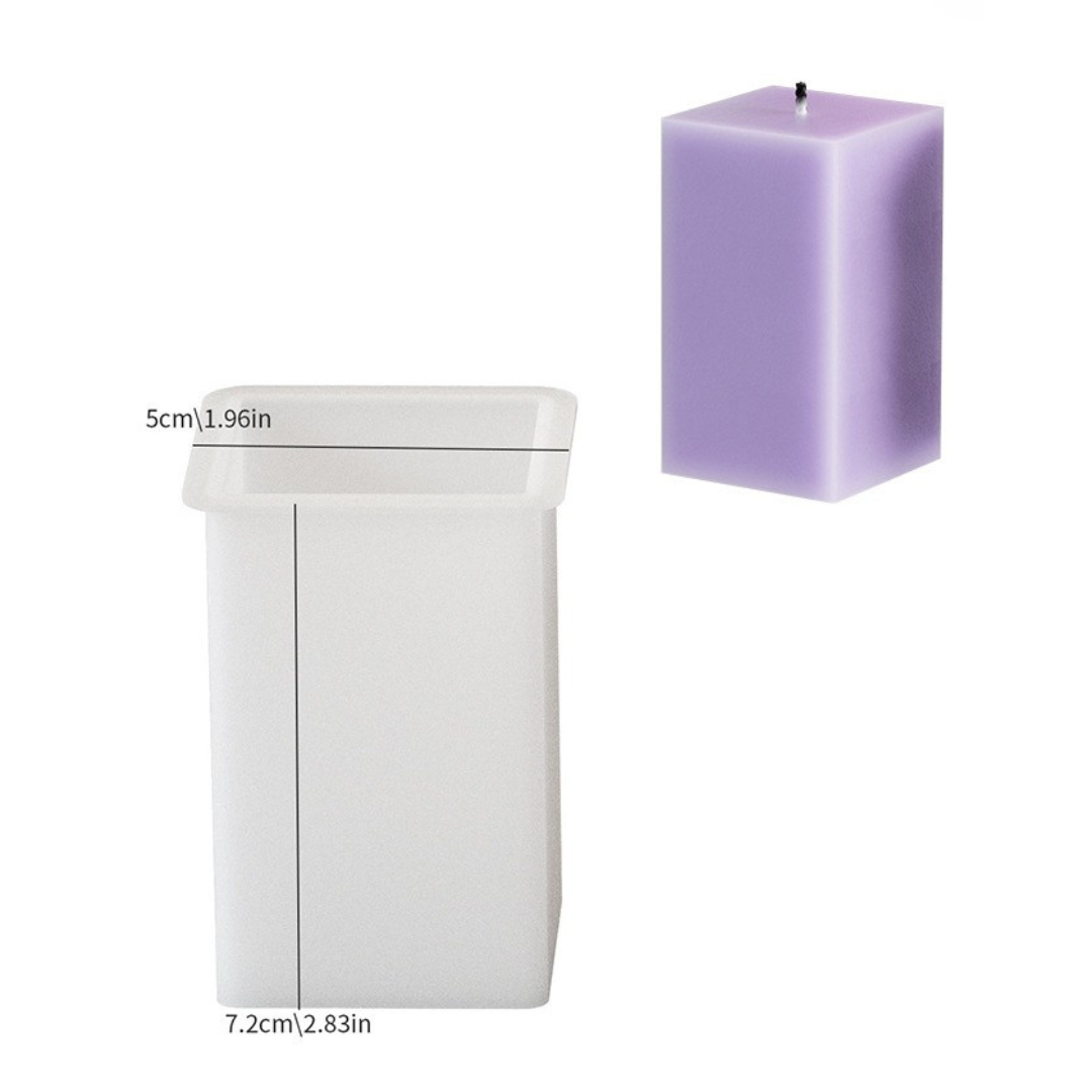 Rectangle Candle Silicone Mould