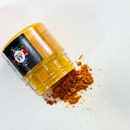 Orange Mica Powder 10 Grams