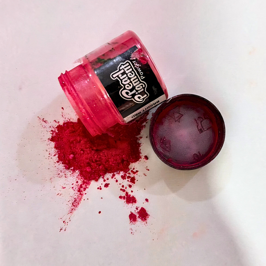 Bright Red Mica Powder 10 Grams