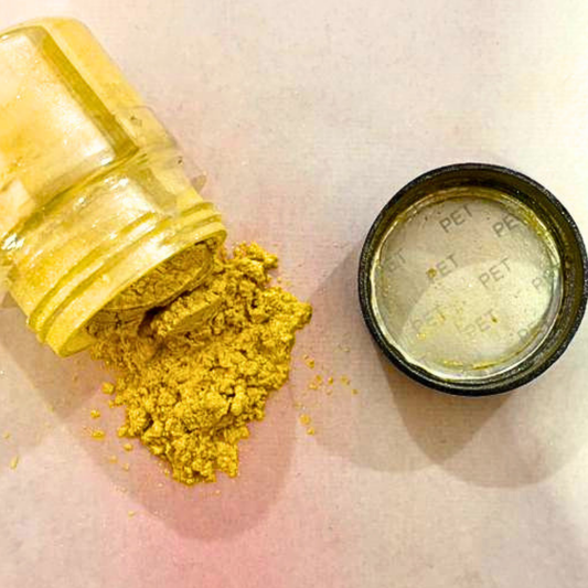Yellow Mica Powder 10 Grams