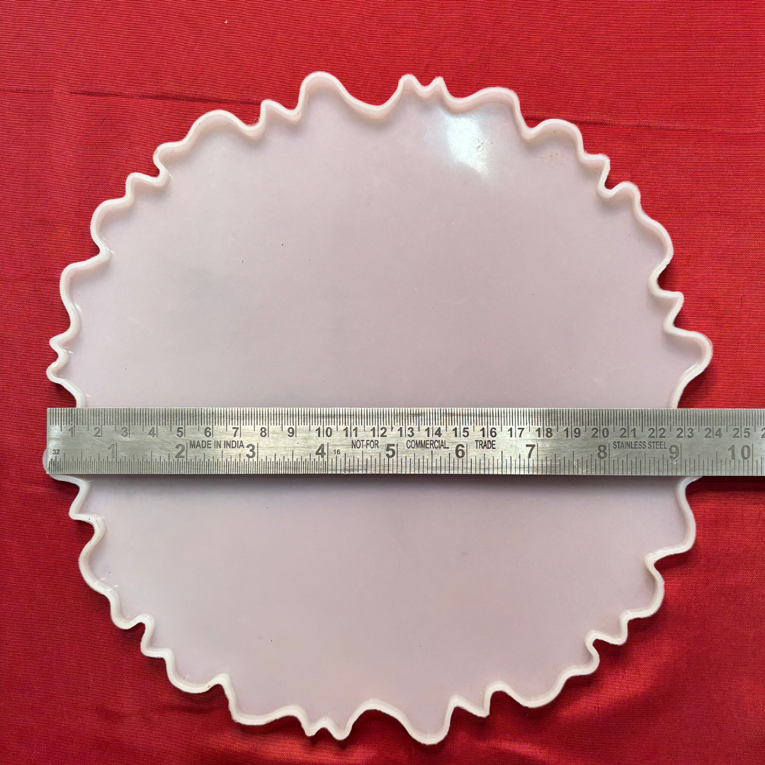 10 Inch ZigZag Round Mould