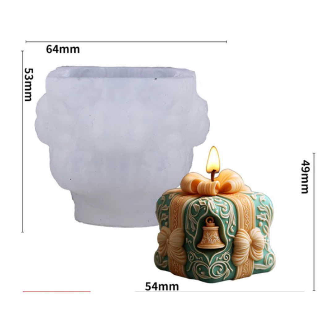 Gift Box Silicone Candle Mould
