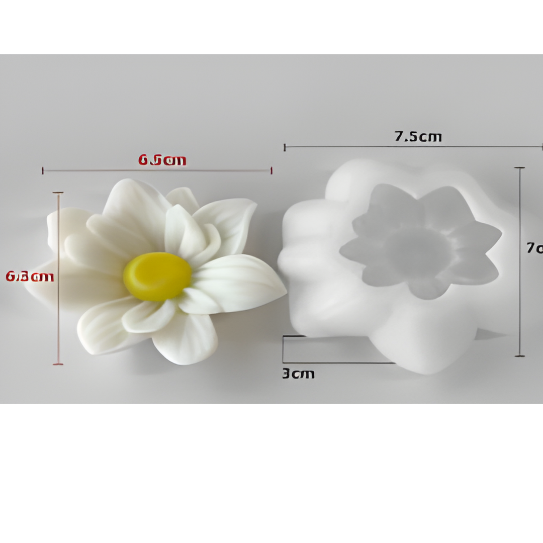 Sun Petal Candle Silicone Mould