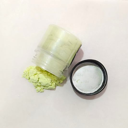 Green Tone Yellow Mica Powder 10 Grams