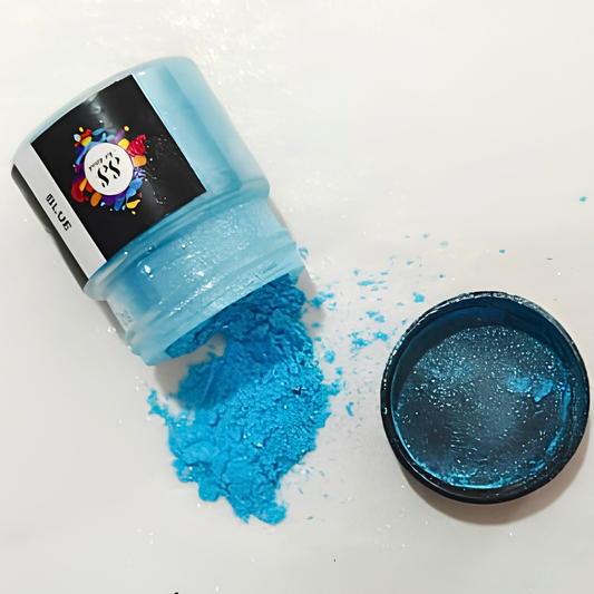 Blue Mica Powder 10 Grams