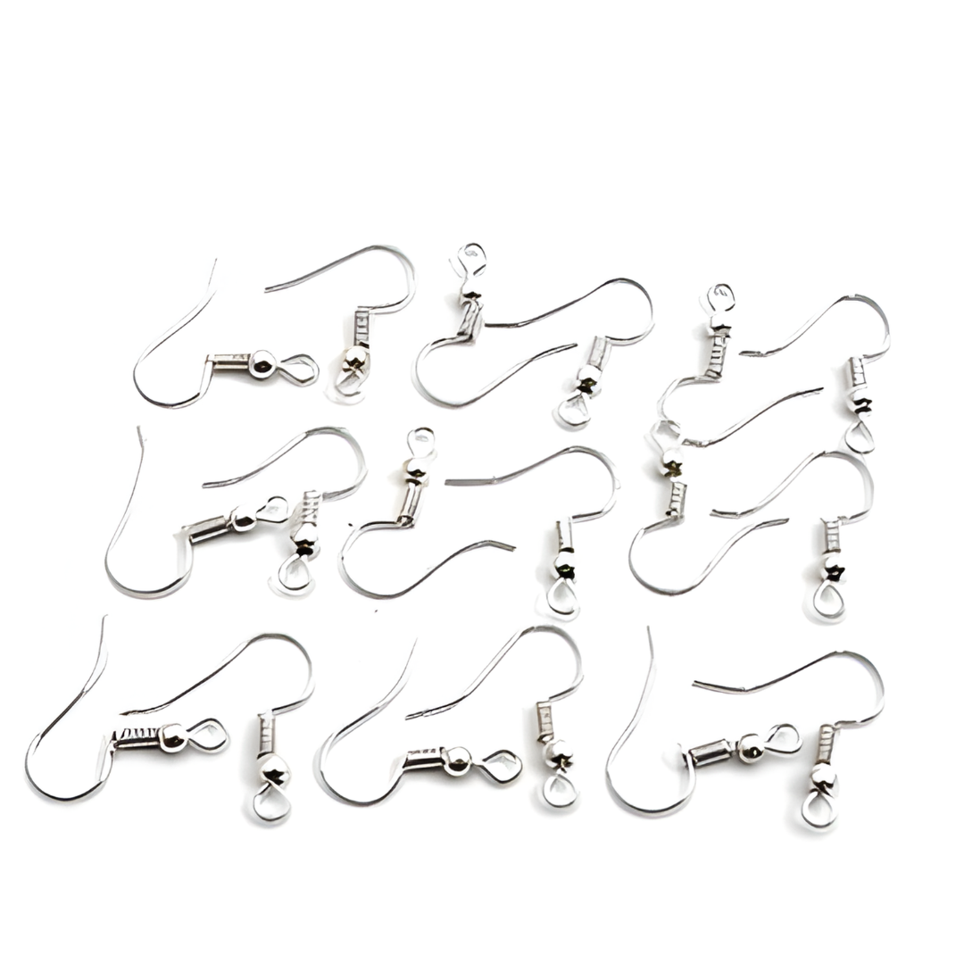 Gold & Silver Earring Hooks 10gram