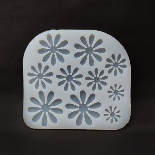 10 In 1 3D Flower Silicone Mould