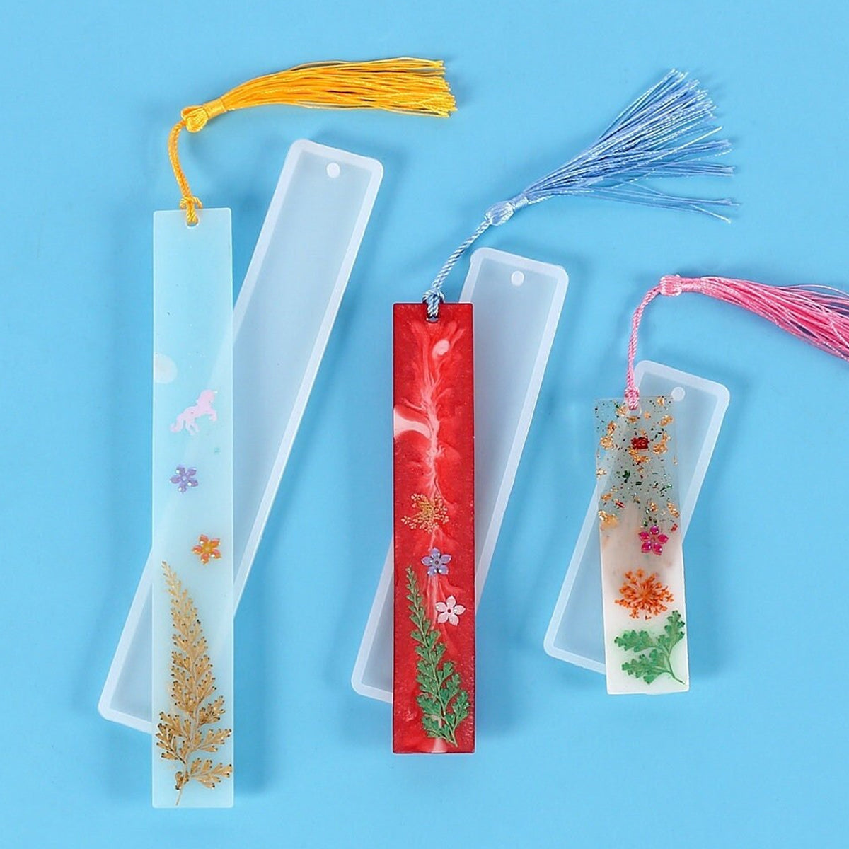 3 Pcs Book Marker Silicone Mould