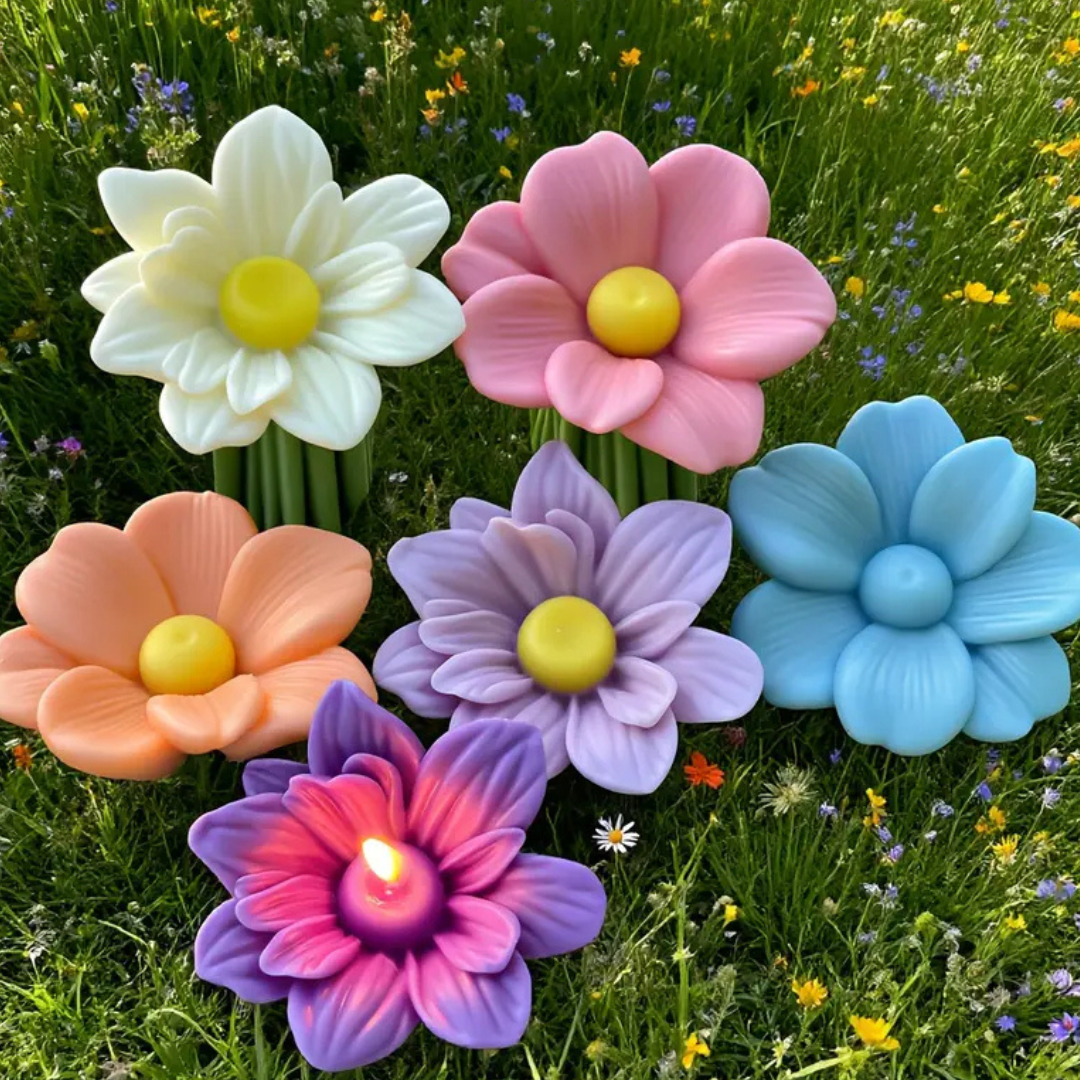 Sun Petal Candle Silicone Mould