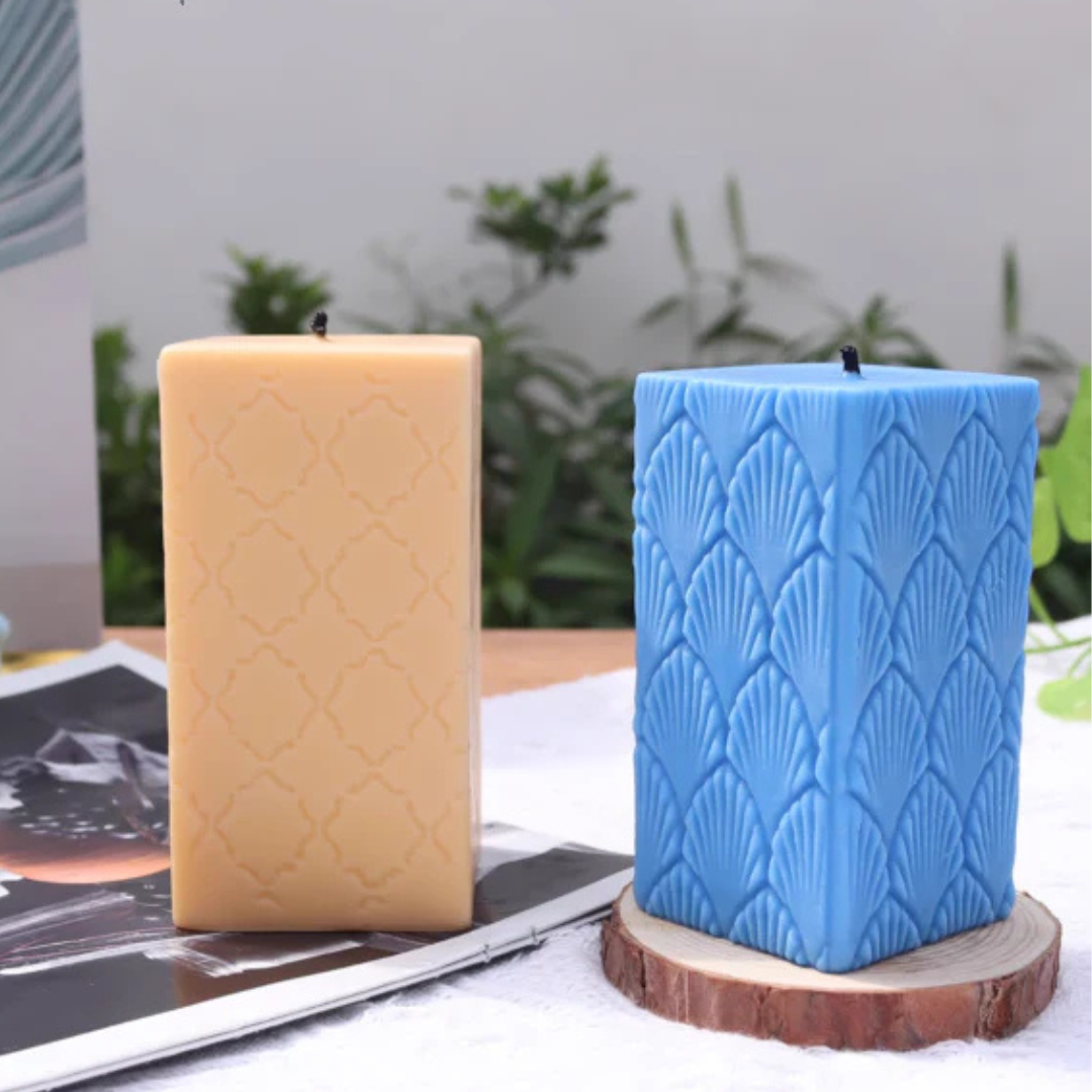 Rectangle Candle Silicone Mould