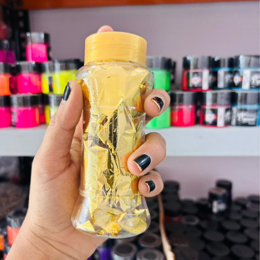 Golden Color Foil Flakes