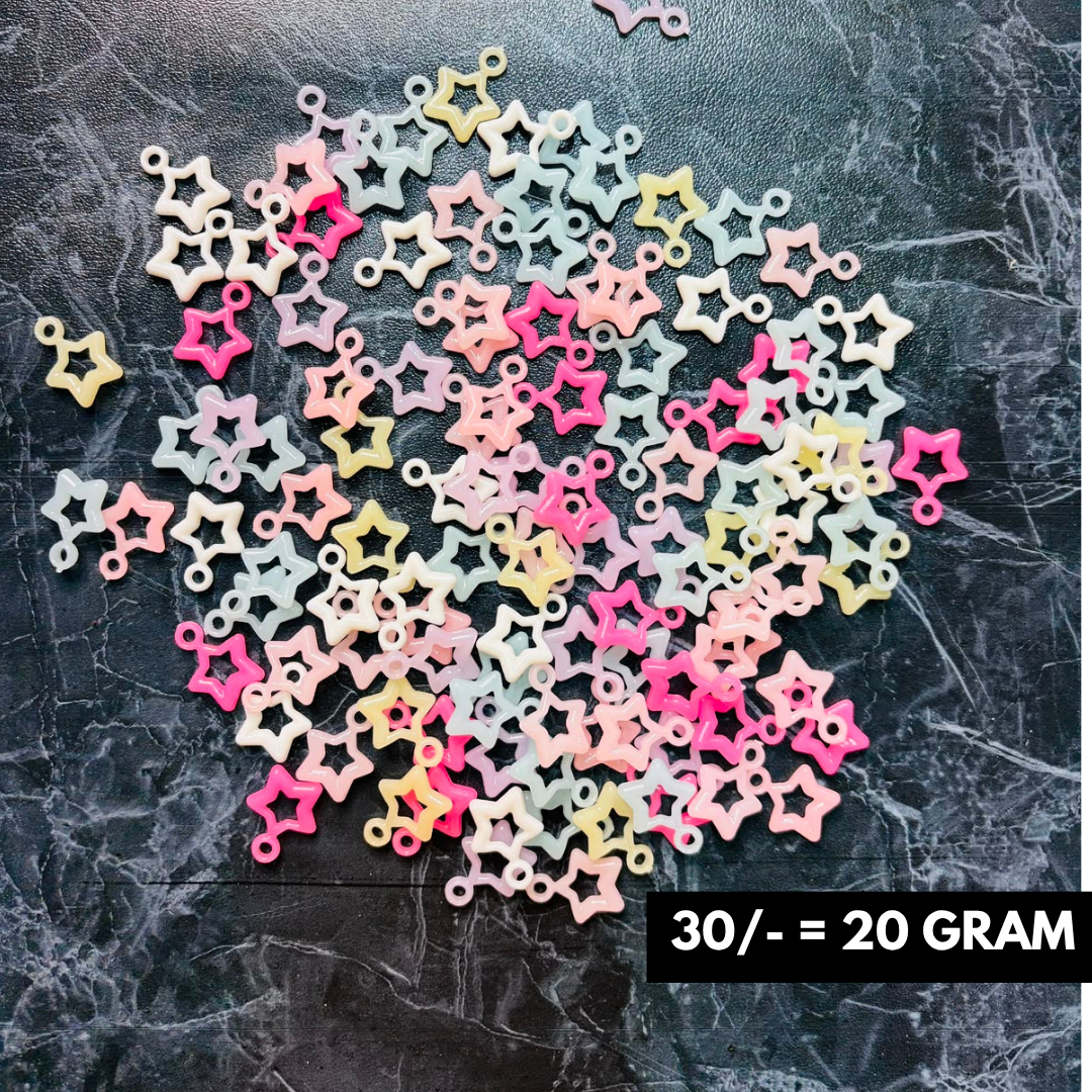 Star Shapes Charms 20Gram Pack