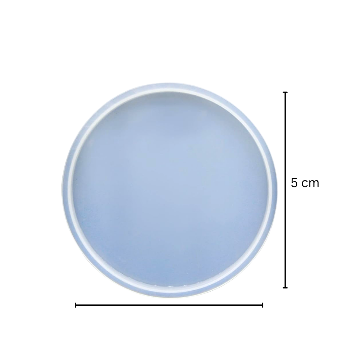 5 Inch PhotoFrame Round Silicone Mould