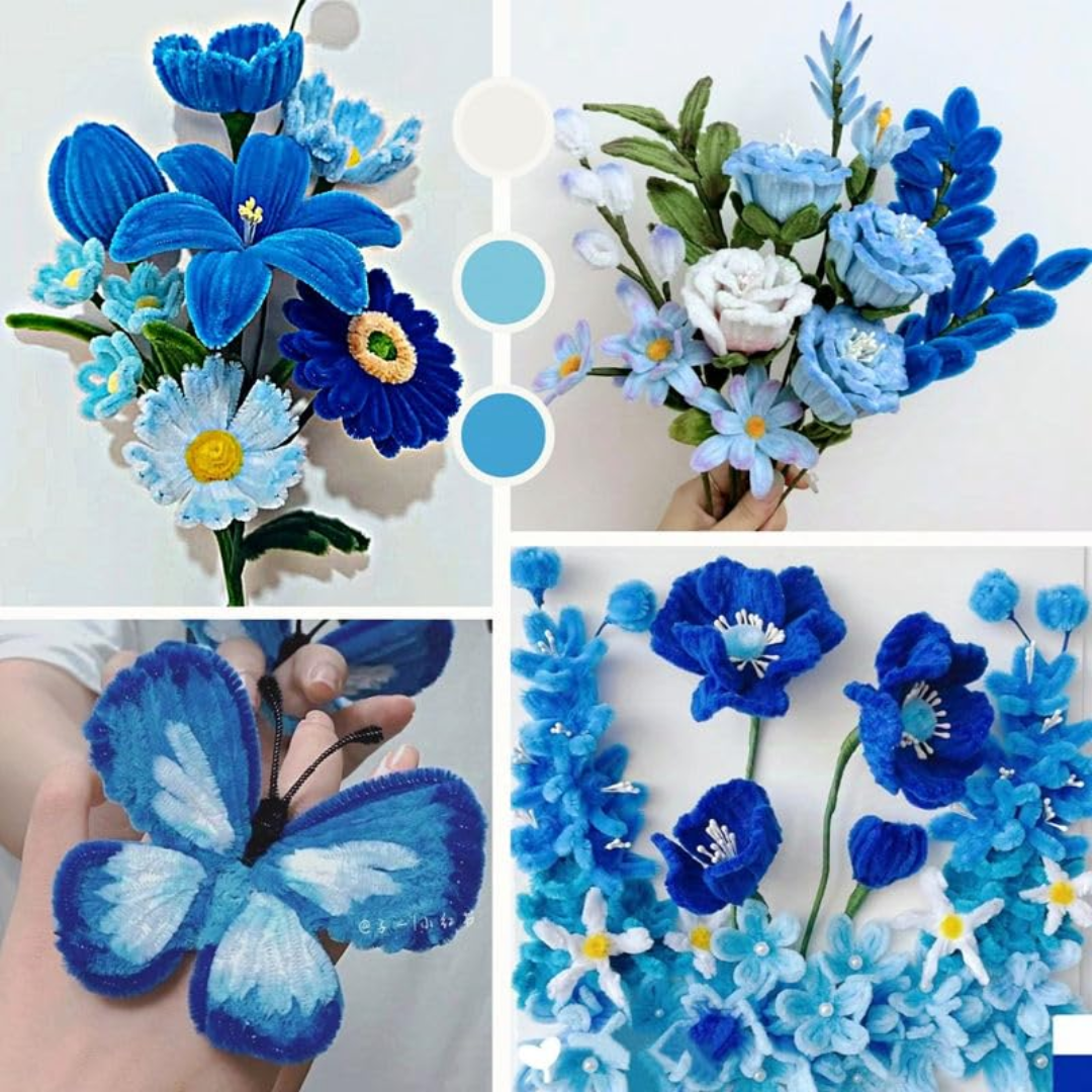 Blue Color Pipe Cleaner
