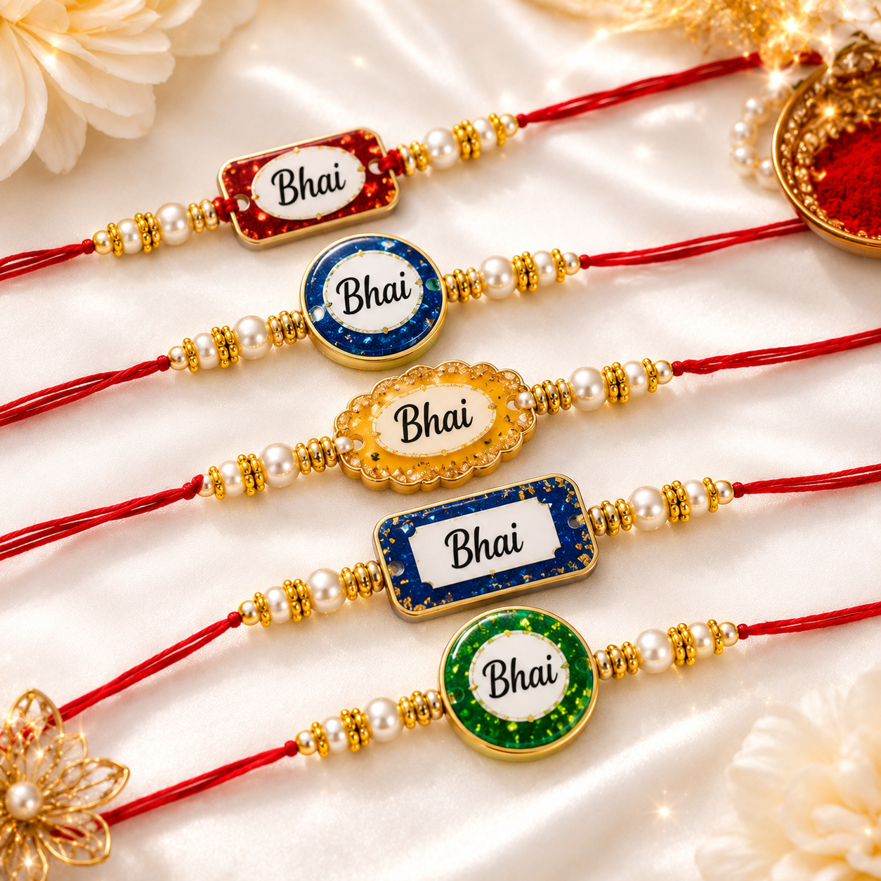 12 IN 1 25g UV Resin Rakhi Making Kit
