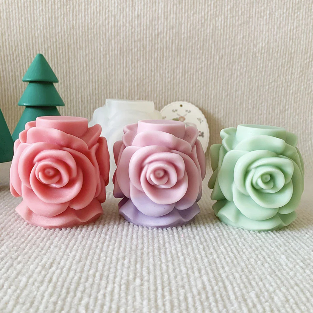 Blooming Lotus Candle Silicone Mould