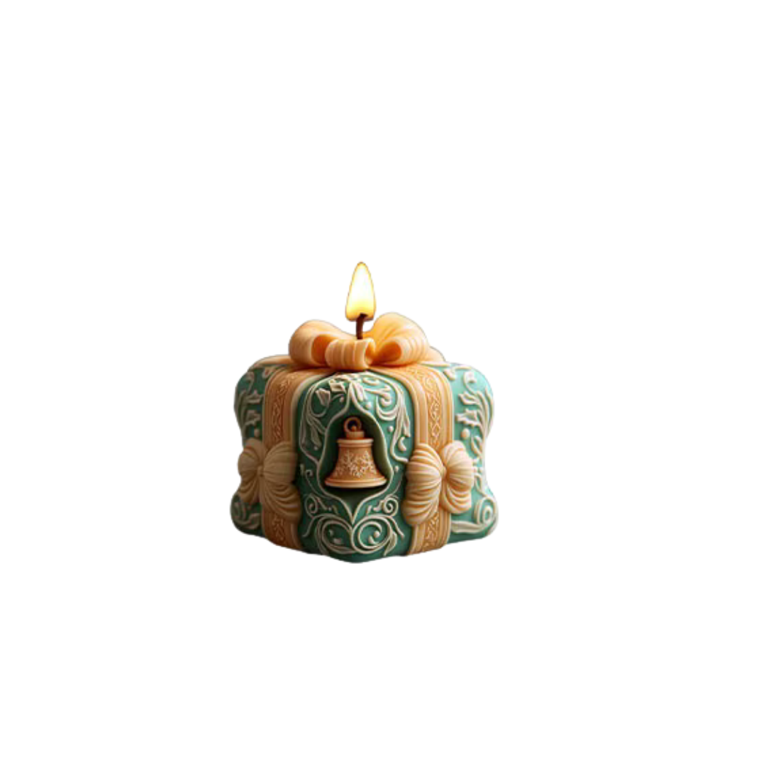 Gift Box Silicone Candle Mould