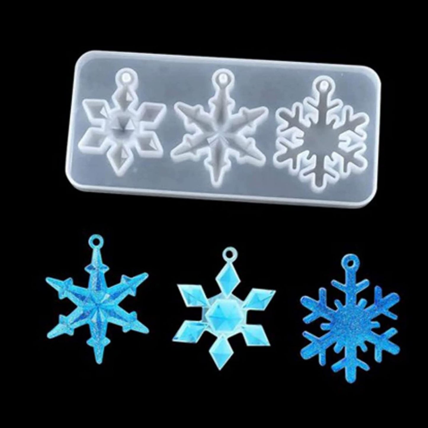 3 In 1 Christmus Silicone Mould