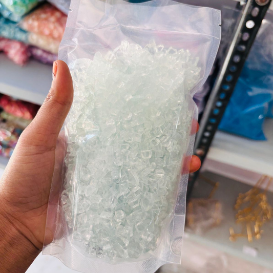 Medium Transparent  Crushed Stone Glass 500gms